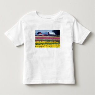 T-shirt Pour Les Tous Petits Champ de tulipes en exposition