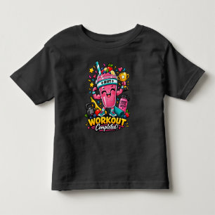 T-shirt Pour Les Tous Petits Champion de smoothie HIIT heureux Entraînement ter