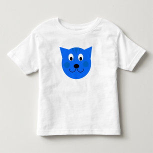 T-shirt Pour Les Tous Petits Chat bleu personnalisé/Chaton/Sweat - shirt à capu