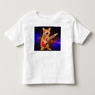 T-shirt Pour Les Tous Petits Chat rock