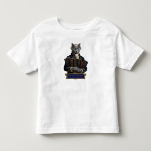 T-shirt Pour Les Tous Petits Chat russe bleu Emmanuel Kant