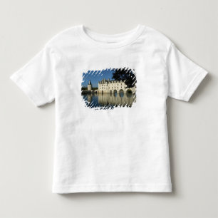 T-shirt Pour Les Tous Petits Château de Chenonceau, rivière Cher, Loir-et-Cher,