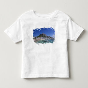 T-shirt Pour Les Tous Petits Château Mont Orgueil et port, Gorey, Jersey