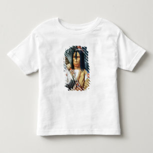 T-shirt Pour Les Tous Petits Chef de Natif américain du peuple de Cree du