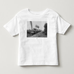 T-shirt Pour Les Tous Petits Chemin de fer central américain de casserole au