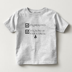 T-shirt Pour Les Tous Petits Chemise allaitante prolongée