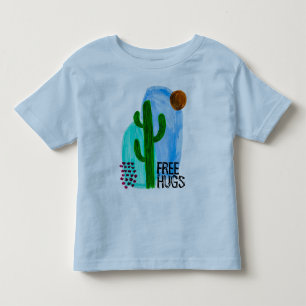 T-shirt Pour Les Tous Petits Chemise bébé Boho cactus