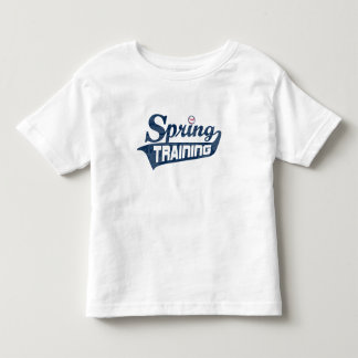 T-shirt Pour Les Tous Petits Chemise de bleu d'entraînement printanier