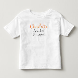 T-shirt Pour Les Tous Petits Chemise de définition de nom Charlotte