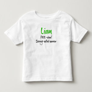 T-shirt Pour Les Tous Petits Chemise de définition du nom de la chaîne