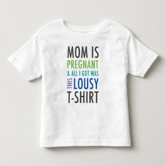 T-shirt Pour Les Tous Petits Chemise de faire-part de grossesse pour des