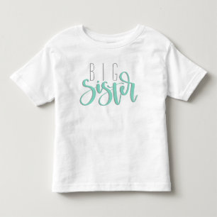 T-shirt Pour Les Tous Petits Chemise de grande soeur