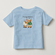 Chemise de Noël Mooey Kissmas Cartoon Vache