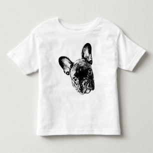 T-shirt Pour Les Tous Petits Chemise de nourrisson de bouledogue français