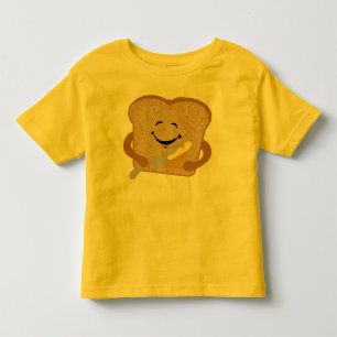 T-shirt Pour Les Tous Petits Chemise de pain grillé et de beurre