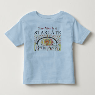 T-shirt Pour Les Tous Petits chemise d'enfant en bas âge de stargate d'esprit