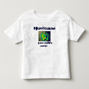 T-shirt Pour Les Tous Petits Chemise faite sur commande d'ouragan