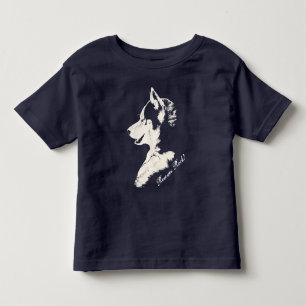 T-shirt Pour Les Tous Petits Chemise Husky Toddler Secourt Chien Husky Baby T-s