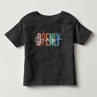 T-shirt Pour Les Tous Petits Chemise ouverte grise pour tout-petit
