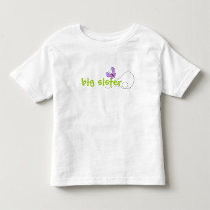 T-shirt Pour Les Tous Petits chemise papillon grande soeur