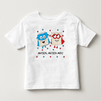 T-shirt Pour Les Tous Petits Chemise Pâque Toddler 2T-6T "Matzoh Men"
