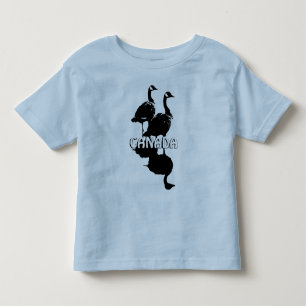 T-shirt Pour Les Tous Petits Chemise pour tout-petit Canada Bébé Oies du Canada