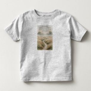 T-shirt Pour Les Tous Petits Chemise pour tout-petit chrétien avec Bible Romain