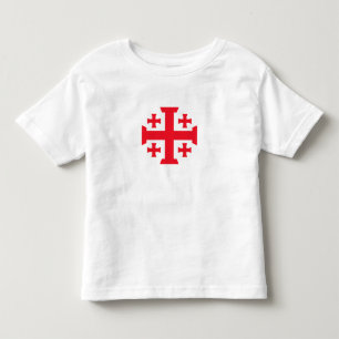 T-shirt Pour Les Tous Petits Chemise pour tout-petit croix de Jérusalem Croisé