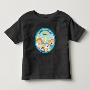 T-shirt Pour Les Tous Petits Chemise Ragglan Sleeve 3/4" Hanoukka