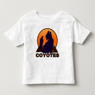 T-shirt Pour Les Tous Petits Chemises de coyote d'enfant en bas âge