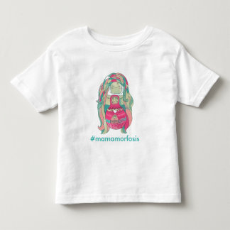 T-shirt Pour Les Tous Petits Chemisette infantile « #Mamamorfosis »