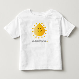 T-shirt Pour Les Tous Petits Cher M. God Sunshine Shirt