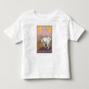 T-shirt Pour Les Tous Petits Chèvre de montagne - Parc national des Glaciers, 