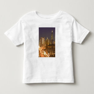 T-shirt Pour Les Tous Petits Chicago, Illinois, vue panoramique depuis West Loo