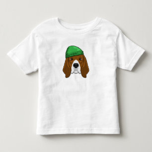 T-shirt Pour Les Tous Petits Chien avec Beanie