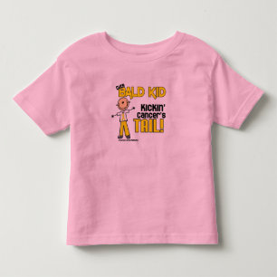 T-shirt Pour Les Tous Petits Chiffre chauve collection (Cancer de bâton