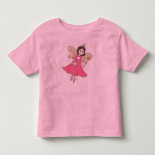 T-shirt Pour Les Tous Petits Chiffre fée de bâton de dent