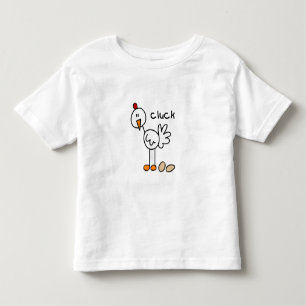 T-shirt Pour Les Tous Petits Chiffre poulet de bâton