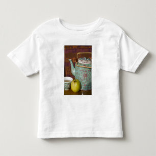 T-shirt Pour Les Tous Petits Chine, Hong Kong. Théière traditionnelle chinoise 