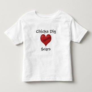 T-shirt Pour Les Tous Petits Cicatrices de fouille de poussins