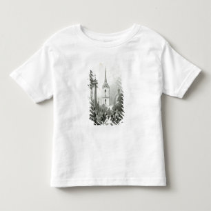 T-shirt Pour Les Tous Petits Cimetière de l'église de Smolensko