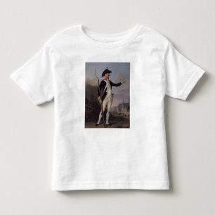 T-shirt Pour Les Tous Petits Citoyen Nau-Deville dans l'uniforme de garde