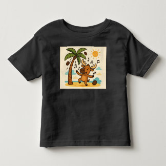 T-shirt Pour Les Tous Petits Coconut Commotion – Tee de fête d'été pour enfant