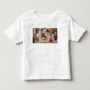 T-shirt Pour Les Tous Petits Comment Alexandre le grand Bucephalus monté