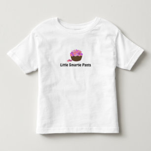 T-shirt Pour Les Tous Petits Conception de Cupcake Little Smartie Pants