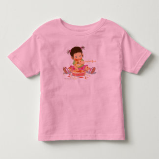 T-shirt Pour Les Tous Petits Conception de fille Psghettiface - Toddler