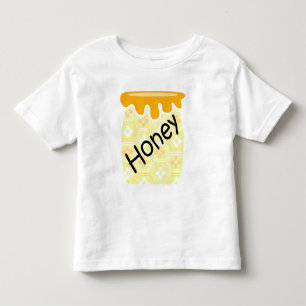 T-shirt Pour Les Tous Petits Conception de pot de miel