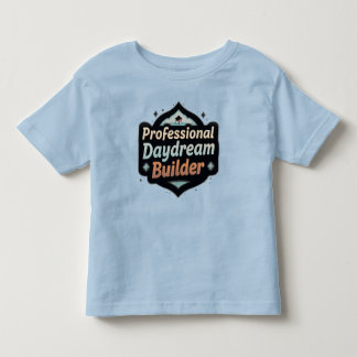T-shirt Pour Les Tous Petits Constructeur de rêves éveillés professionnel Citat