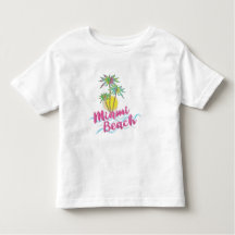 Cool Miami Beach, Floride Palm Trees Graphisme