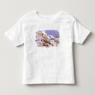 T-shirt Pour Les Tous Petits Coucher de soleil à Oil, Santorin 2